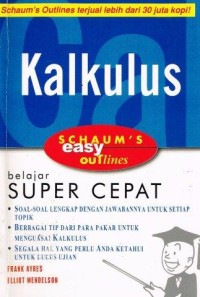 Image of Schaum's Easy Outlines Kalkulus