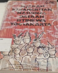 Image of Sejarah Kebangkitan Nasional Daerah Istimewa Yogyakarta