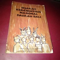 Image of Sejarah Kebangkitan Nasional Daerah Bali