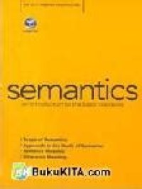 Image of Semantics an Introduction to the Basic