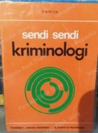 Image of Sendi-Sendi Kriminologi