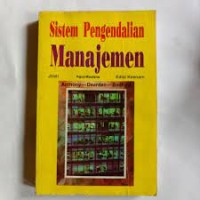 Image of Sistem pengendalian manajemen Jilid 1