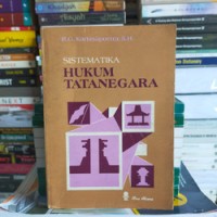 Image of Sistematika Hukum Tata Negara