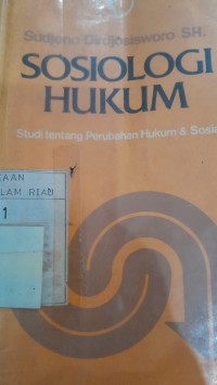 Image of Sosiologi Hukum