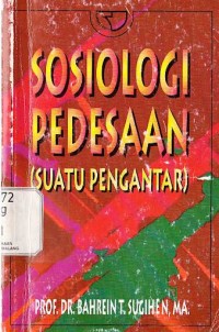 Image of Sosiologi Pedesaan: suatu pengantar