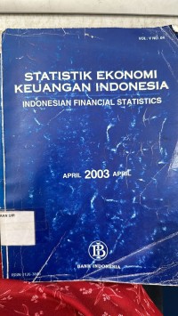 Image of Statistik Ekonomi Keuangan Indonesia