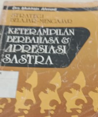 Image of Strategi Belajar Mangajar keterampian Apresiasi