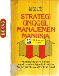 Image of Strategi unggul manjemen manusia