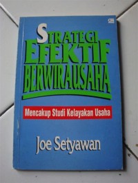 Image of Strategi Efektif Berwirausaha