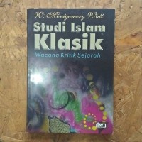 Image of Studi Islam Klasik: wacana kritik sejarah