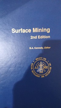 Image of Surface Mining 2nd Edition