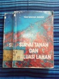Image of Survai Tanah Dan Evaluasi lahan