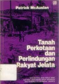 Image of Tanah Perkotaan Dan Perlindungan Rakyat Jelata