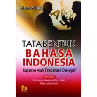 Image of Tata bentuk bahasa indonesia