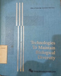 Image of Technologies to Maintain Biological Diversity