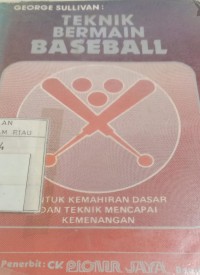 Image of Teknik bermain baseball