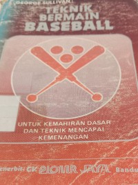 Image of Teknik Bermain Baseball