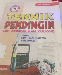 Image of TEKNIK PENDINGIN (AC, FREEZER DAN KULKAS)