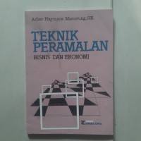 Image of Teknik Peramalan Bisnis dan Ekonomi
