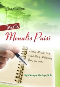 Image of Teknik Menulis Puisi