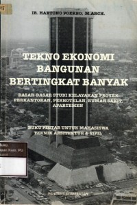 Image of Tekno Ekonomi Bangunan Bertingkat Banyak
