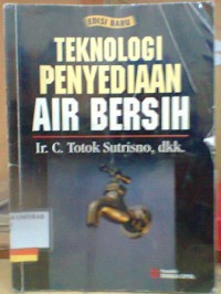 Image of Teknologi penyediaan air bersih