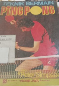 Image of teknik bermain pingpong