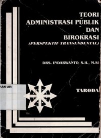 Image of Teori administrasi publik dan birokraksi