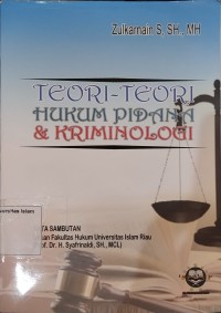 Image of Teori-teori Hukum Pidana & Kriminologi
