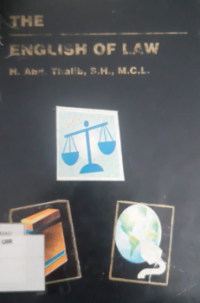 Image of The English of Law