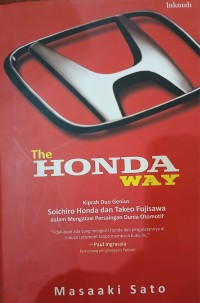Image of The Honda Way