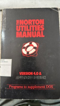 Image of THE NORTON UTILITIES MANUAL
