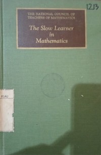 Image of The Slow Learner in Mathematics