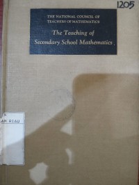 Image of the Teaching of Secondary School Mathematics