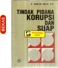 Image of Tindak Pidana Korupsi
