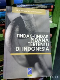 Image of Tindak-Tindak Pidana Tertentu Di Indonesia