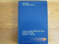 Image of Transportation Demand Analysis