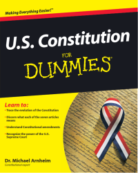 Image of U.S. Constitution FOR DUMmIES