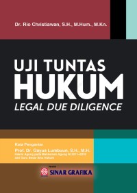 Image of Uji Tuntas Hukum : Legal Due Diligence