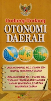 Image of Undang-undang Otonomi Daerah
