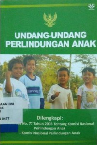 Image of Undang-undang perlindungan anak