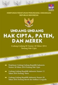 Image of Undang-undang Hak Cipta, Paten Dan Merek