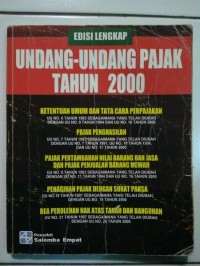 Image of Undang-Undang Pajak Tahun2000
