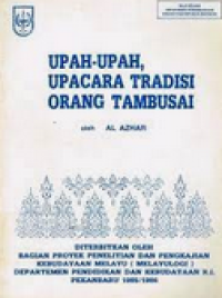 Image of Upah - Upah, Upacara Tradisi Orang Tambusai