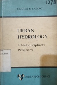 Image of Urban Hydrology A Multidisciplinary Perspective