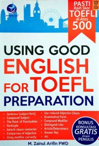 Image of Using Good English for Toefl Preparation