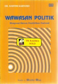 Image of Wawasan Politik Mengenaisistim Pendidkan Nasional