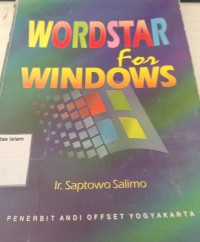 Image of Wordstar for Windows