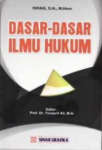 Image of Dasar-Dasar Ilmu Hukum