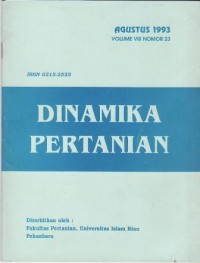Image of Jurnal Dinamika Pertanian